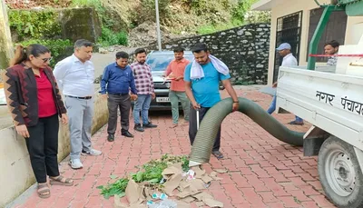 बागेश्वर  डीएम ने किया जटायु मशीन का शुभारंभ