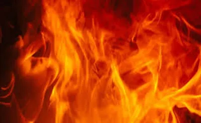 रामनगर   कबाड़ की दुकान में लगी आग