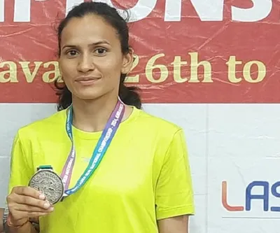 अल्मोड़ा  ममता ने रजत पदक प्राप्त कर जनपद पुलिस का मान बढ़ाया