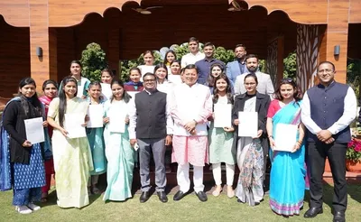 मुख्यमंत्री धामी ने दिए 27 अभ्यर्थियों को नियुक्ति पत्र
