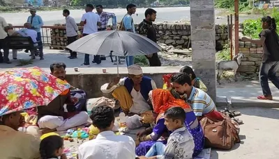 बागेश्वर  काली चतुर्दशी को काल भैरव मंदिर में पूजा अर्चना को लगा तांता