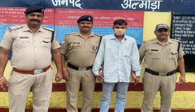 अल्मोड़ा  पुलिस के हत्थे चढ़े दो वारंटी