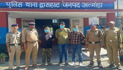 दुकानदार से जानलेवा हमला और पुलिस कर्मी से मारपीट करने वाले 03​ फरार आरोपी गिरफ्तार