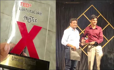 uttarakhand   टीईडीएक्स टॉक में उत्तम को मिला सर्वश्रेष्ठ वक्ता का खिताब