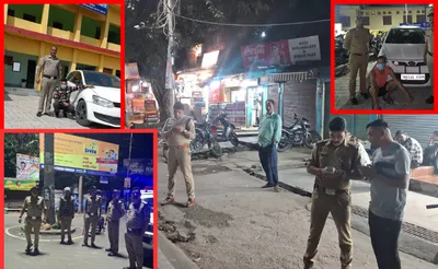 हल्द्वानी   एसएसपी मीणा के आदेश पर एक्शन मोड पर जनपद पुलिस