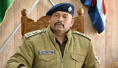 अल्मोड़ा  जनपद में देवेन्द्र पींचा  आईपीएस  ने संभाली पुलिस की कमान