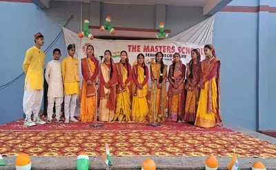 हल्द्वानी   दि मास्टर्स स्कूल पनियाली में हर्षोल्लास के साथ मनाया 75वां गणतंत्र दिवस