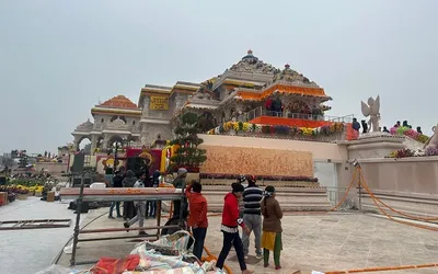 राम आयेंगे      प्राण प्रतिष्ठा की तैयारी में सज गई अयोध्या  संपूर्ण अवध में उत्सव