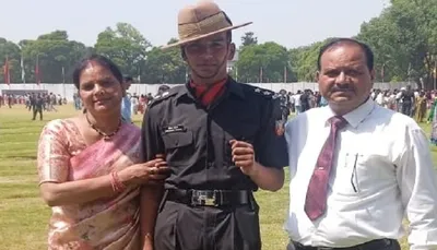 अल्मोड़ा  बाड़ी गांव के वीरेश्वर ने किया नाम रोशन  भारतीय सेना में अफसर बने